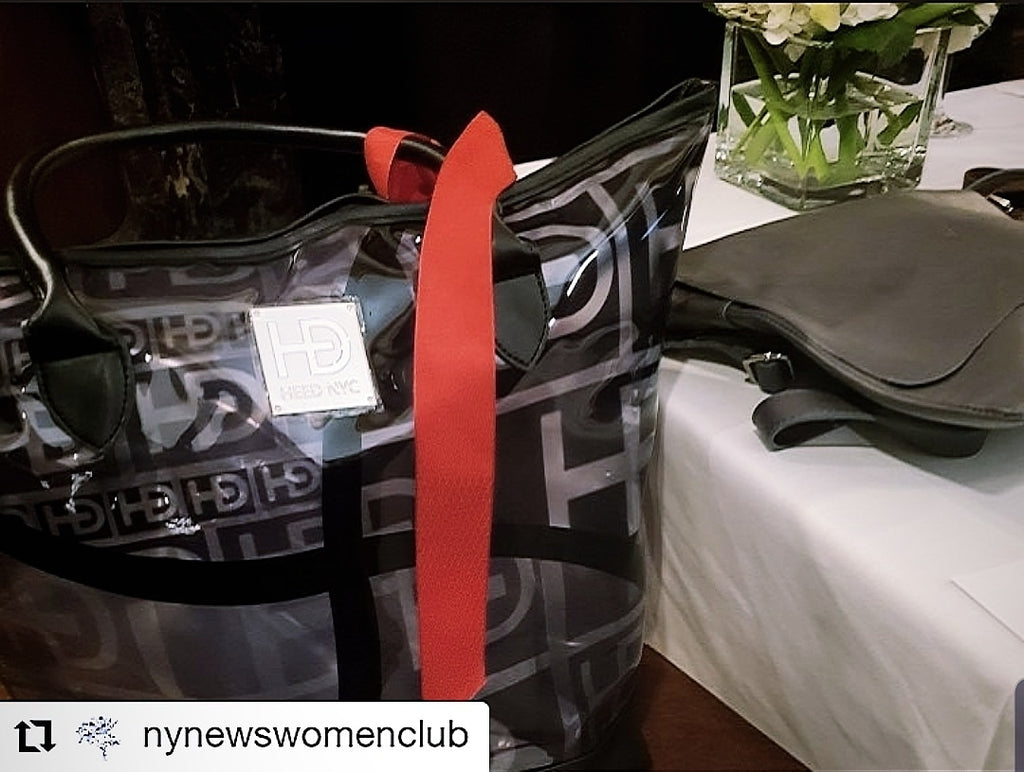 HEED NYC Gifts the 2019 Front Page Award Honorees Signature Clear Unisex Tote Bag