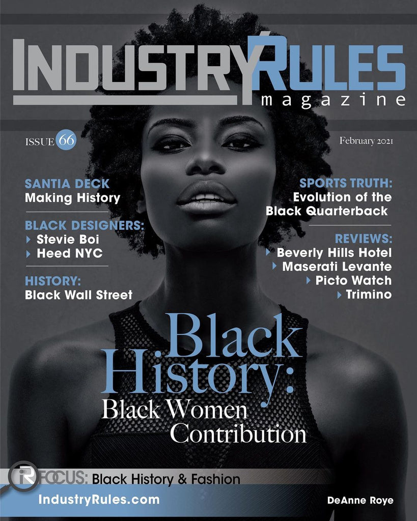 Featured: Industry Rules Issue #66 | HEED NYC Black Designers