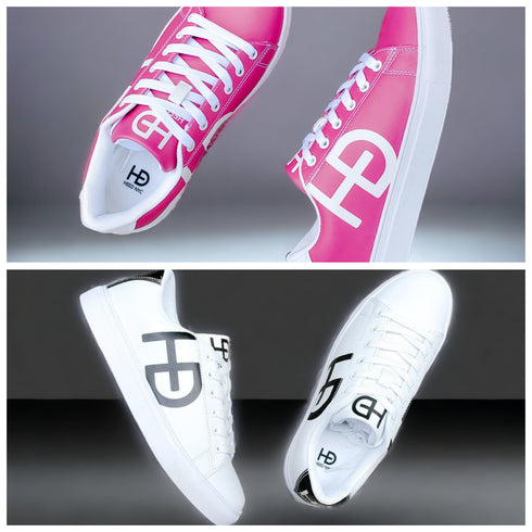 VIP - Womens Pink & White and White & Black Sneaker 50% OFF Bundle