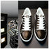 VIP - Embossed Leather Belt and Mens Black & White Sneaker 50% OFF Bundle