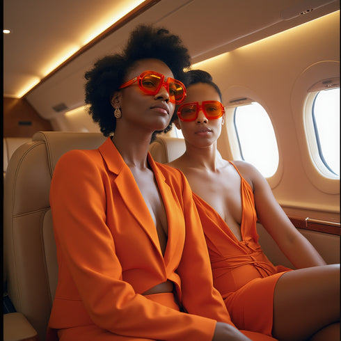 HEED NYC VIBE Mandarino Luxury Eyewear