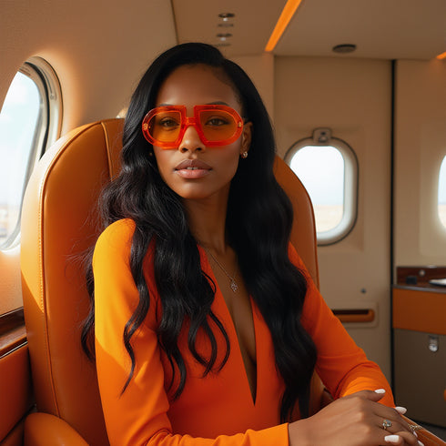 HEED NYC VIBE Mandarino Luxury Eyewear