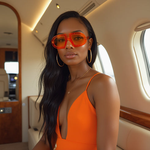 HEED NYC VIBE Mandarino Luxury Eyewear