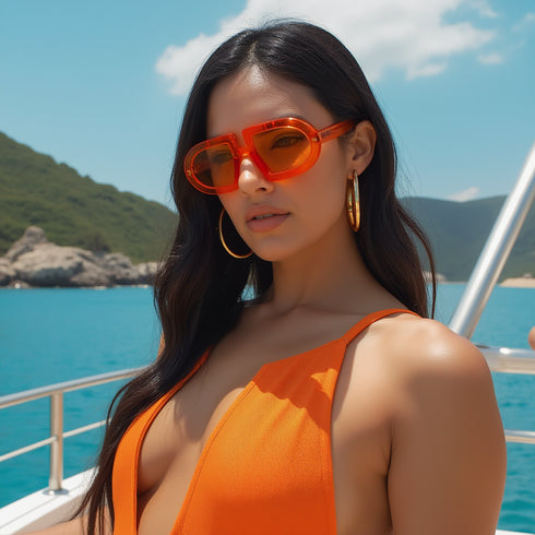 HEED NYC VIBE Mandarino Luxury Eyewear