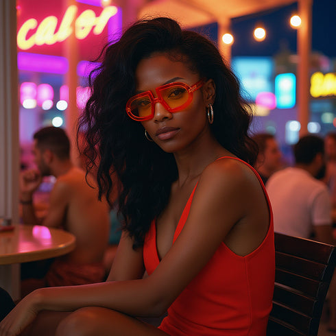 HEED NYC VIBE Mandarino Luxury Eyewear