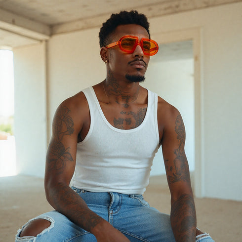 HEED NYC VIBE Mandarino Luxury Eyewear