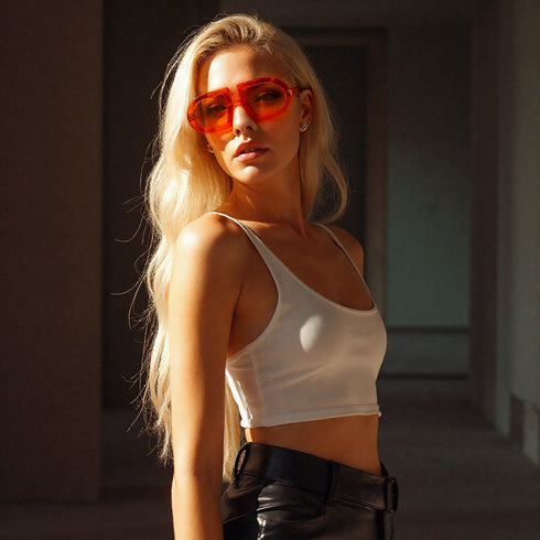 HEED NYC VIBE Mandarino Luxury Eyewear