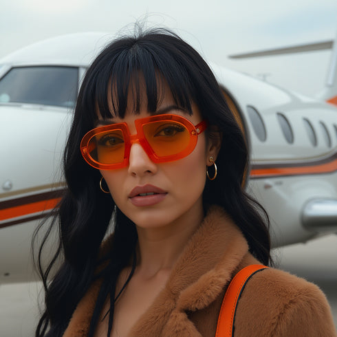 HEED NYC VIBE Mandarino Luxury Eyewear