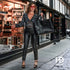 HEED NYC Women's Black Leather Pants