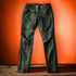 HEED NYC Women's Black Leather Pants