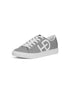 HEED NYC Men's Classic Champagne Gray Vegan Leather Sneakers