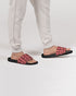 HEED NYC Monogram Coral & Black Men's Slide Sandal