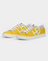 HEED NYC Women's Cab Yellow Vegan Leather Sneaker