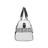 HEED NYC OTL White & Black Mini Duffle Bag