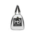 HEED NYC Men's White & Black Sneaker & Mini Duffle Bag Combo