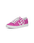 HEED NYC Women's Classic Hot Pink Vegan Leather Sneaker