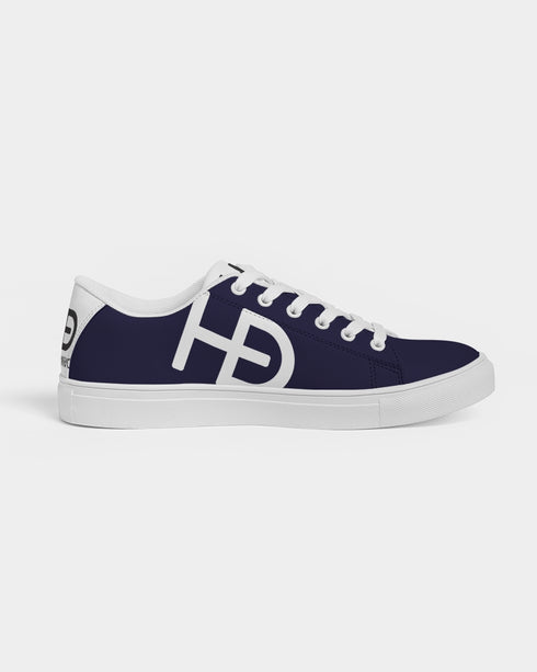 HEED NYC Men's Classic Royal Blue Vegan Leather Sneaker