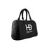 HEED NYC Classic Black & White Boston Bag