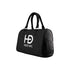 HEED NYC Classic Black & White Boston Bag