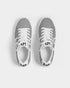 HEED NYC Women's Classic Champagne Gray Vegan Leather Sneakers