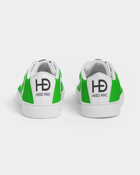 HEED NYC Men's Classic Green Apple Vegan Leather Sneaker