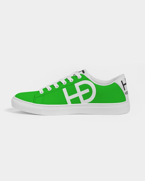 HEED NYC Women's Classic Green Apple Vegan Leather Sneaker