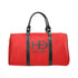 HEED NYC Classic Red & Black Large Duffle Bag