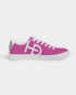 HEED NYC Women's Classic Hot Pink Vegan Leather Sneaker