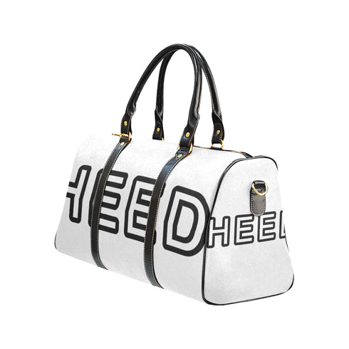 HEED NYC OTL White & Black Mini Duffle Bag