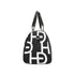 HEED NYC YAYA Black & White Large Logo Large Duffle Bag