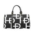 HEED NYC YAYA Black & White Large Logo Mini Duffle Bag