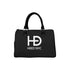 HEED NYC Classic Black & White Boston Bag