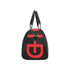 HEED NYC Classic Black & Red Large Duffle Bag