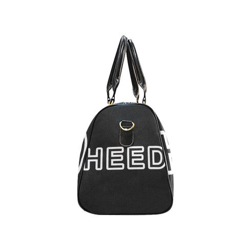 HEED NYC OTL Black & White Mini Duffle Bag