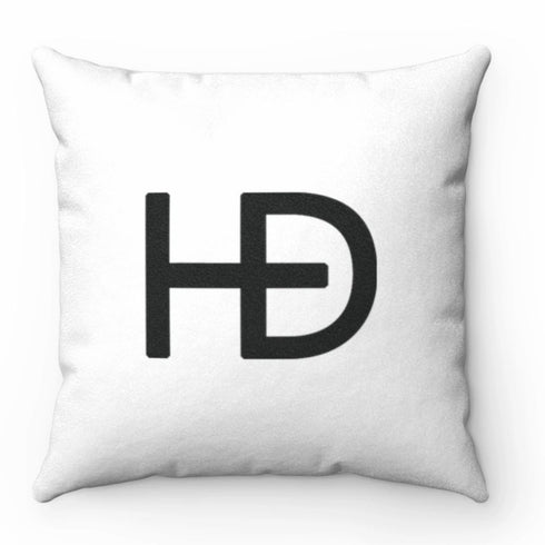 HEED Dècore Classic White & Black Throw Pillow