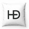 HEED Dècore Classic White & Black Throw Pillow