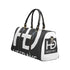 HEED NYC Men's White & Black Sneaker & Mini Duffle Bag Combo