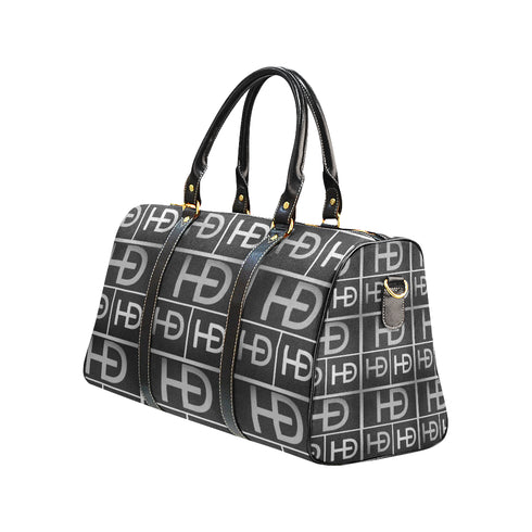 HEED NYC Signature Black Large Duffle Bag