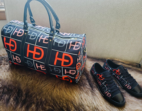 HEED NYC Signature Red Large Duffle Bag