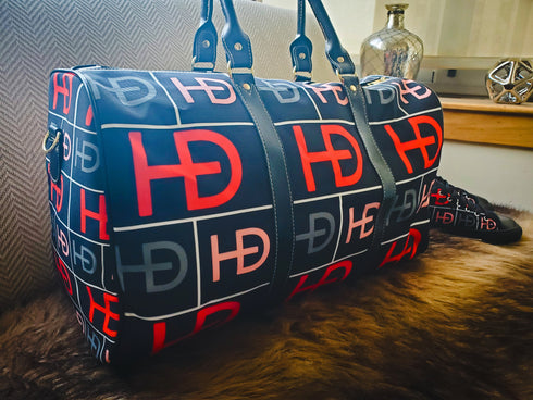 HEED NYC Signature Red Large Duffle Bag