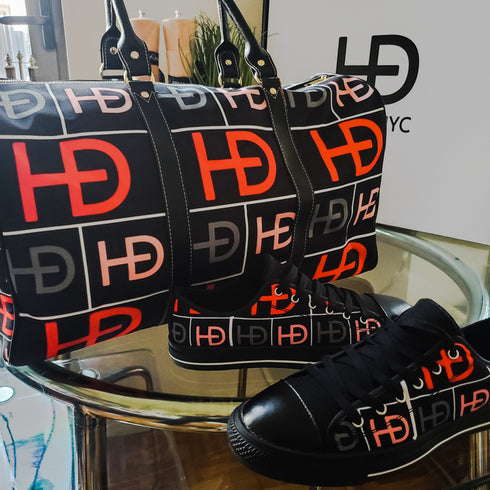 HEED NYC Signature Red Large Duffle Bag