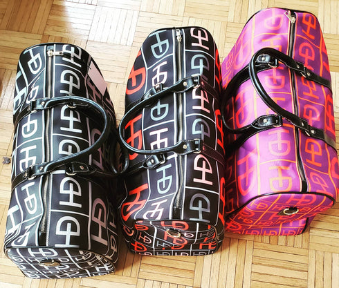 HEED NYC Signature Pink Large Duffle Bag