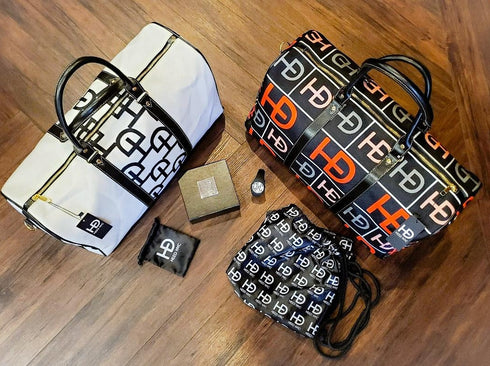 HEED NYC Signature Red Large Duffle Bag