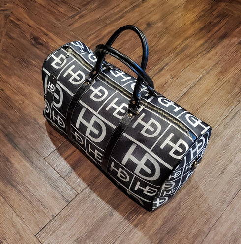 HEED NYC Signature Black Mini Duffle Bag