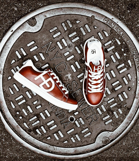 HEED NYC Red Wine Women's Sneaker & Bag Combo