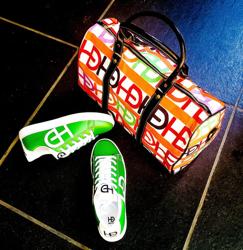 HEED NYC Men's Classic Green Apple Vegan Leather Sneaker