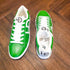 HEED NYC Men's Classic Green Apple Vegan Leather Sneaker