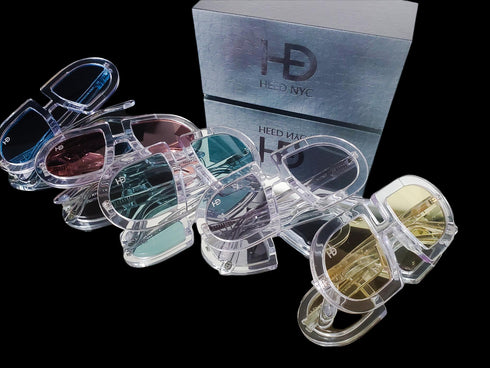 HEED NYC Luxury ICE Frame "Coal Tint" Eyewear