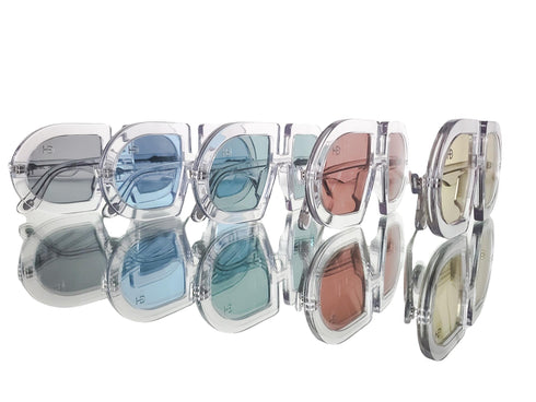 HEED NYC Luxury ICE Frame "Coal Tint" Eyewear