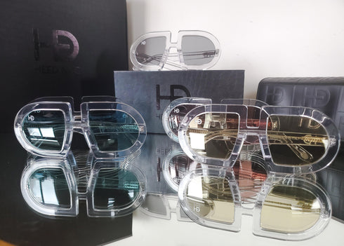 HEED NYC Luxury ICE Frame "Coal Tint" Eyewear